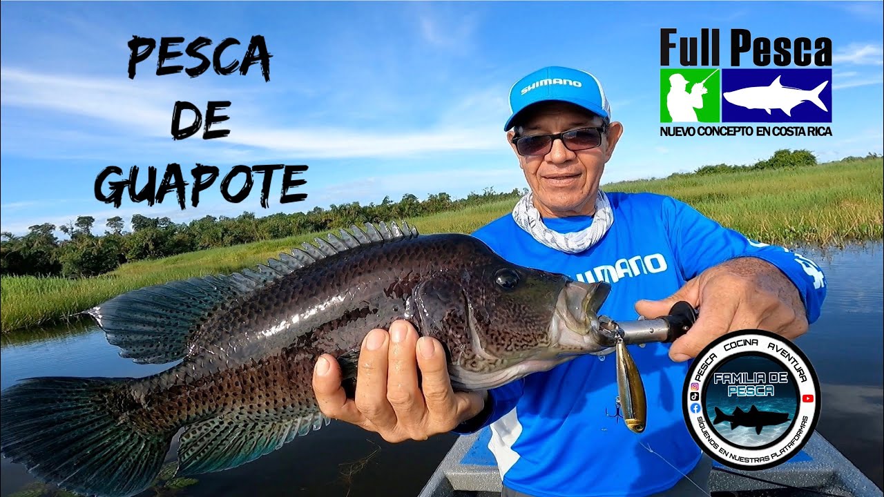 Pesca de GUAPOTES en San Juan de Nicaragua