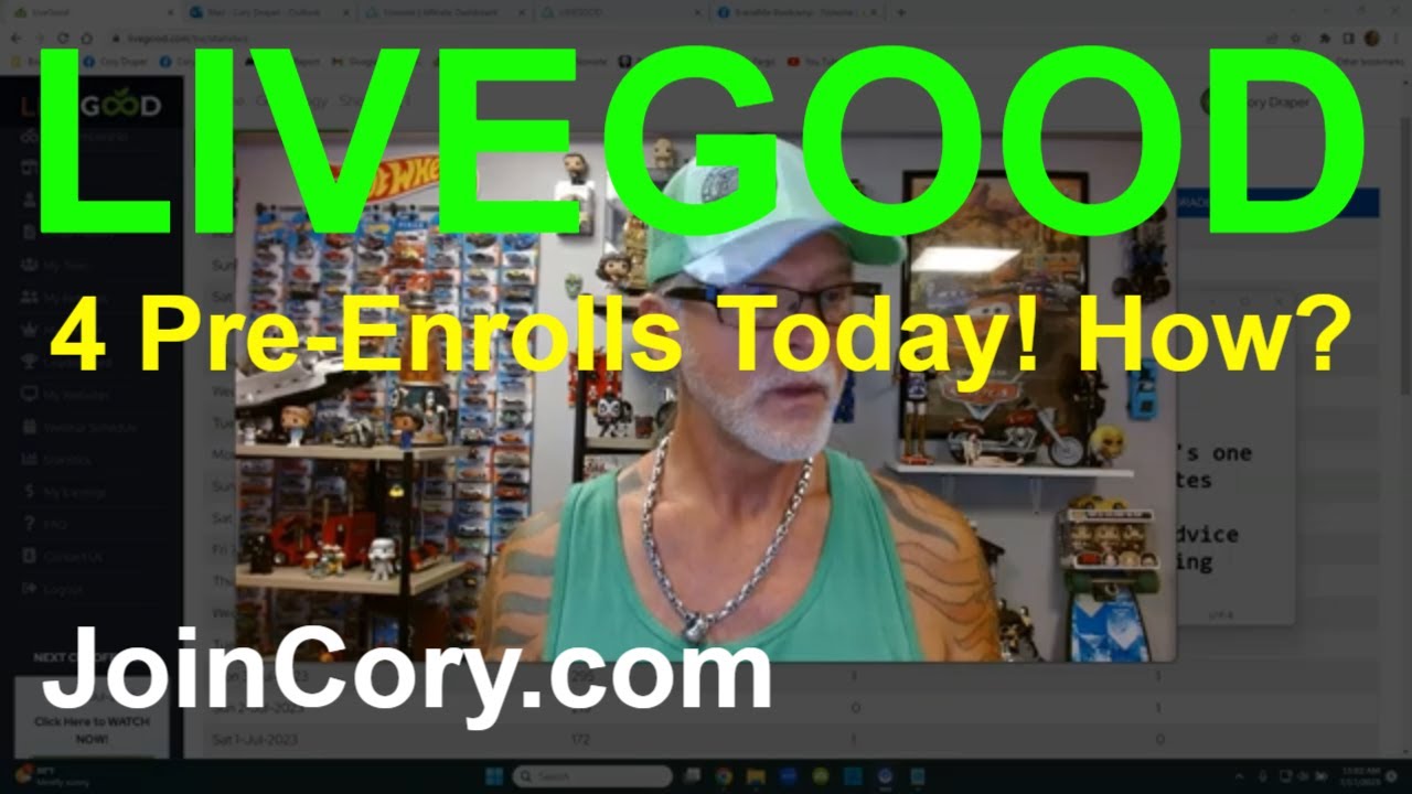 LIVEGOOD 4 Pre-Enrolls Today! What I Do Next Is Important