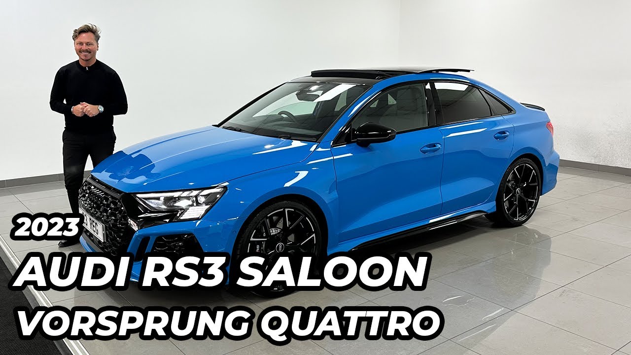 2023 Audi RS3 Saloon Vorsprung Quattro