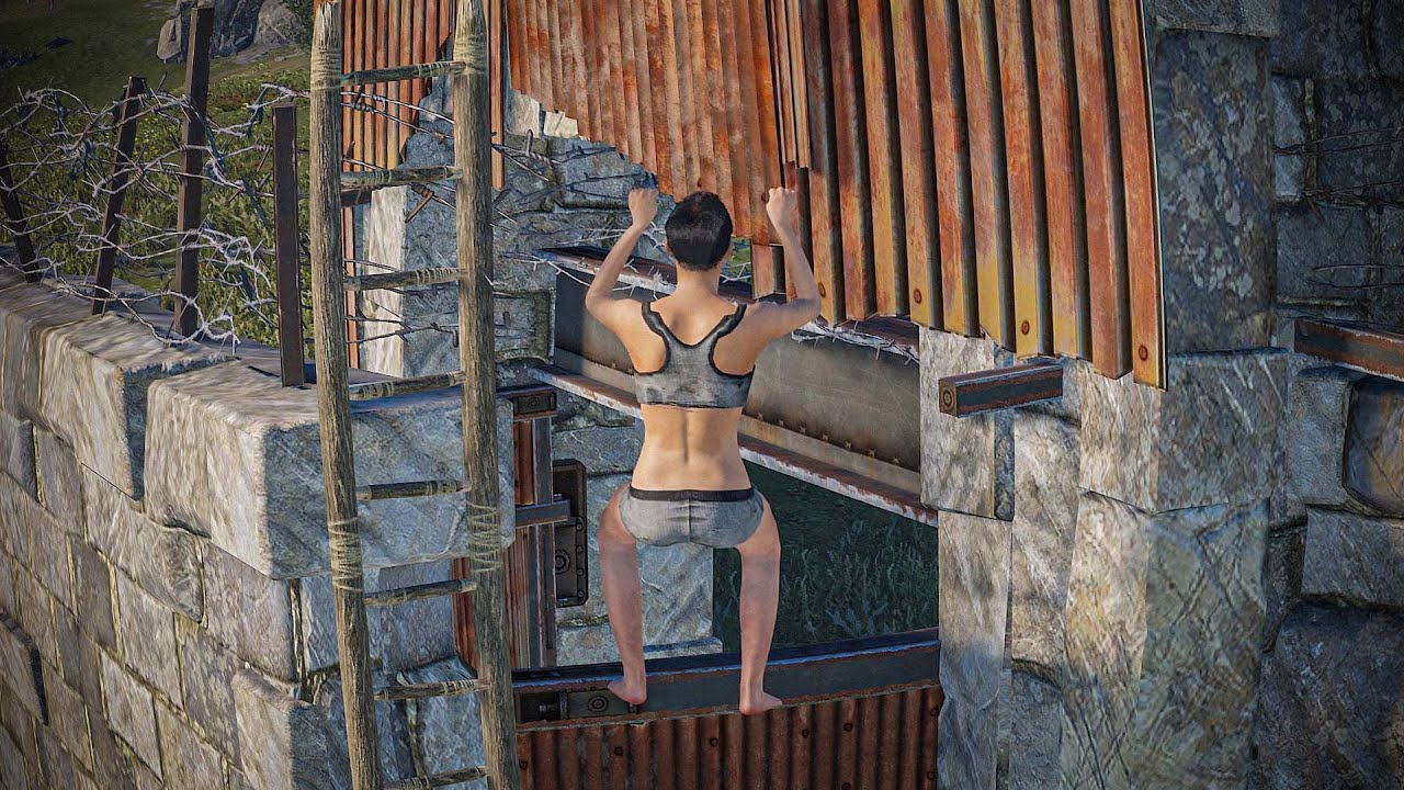 he left his gate open...