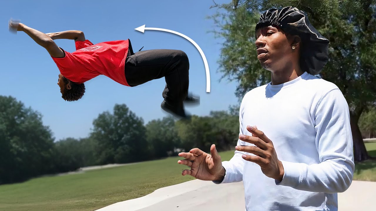 Duke Dennis Teaches ImDavisss How To Do A Back Flip