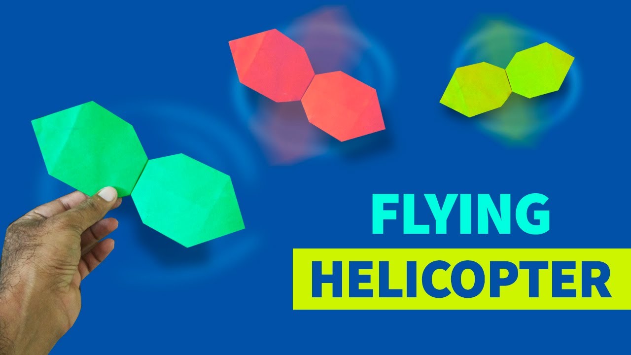 Best Paper Helicopter. Learn how to make a easy paper helicopter that flies. #helicopter #spinner