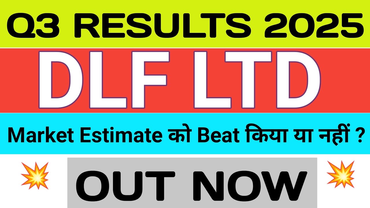 DLF Q3 Results 2025 🔴 DLF Result Analysis 🔴 DLF Share News Today 🔴 DLF Result 🔴 DLF Quarter 3 Result