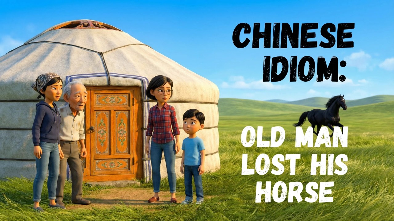 Chinese Idiom: Old Man Lost His Horse | Long Long Tales