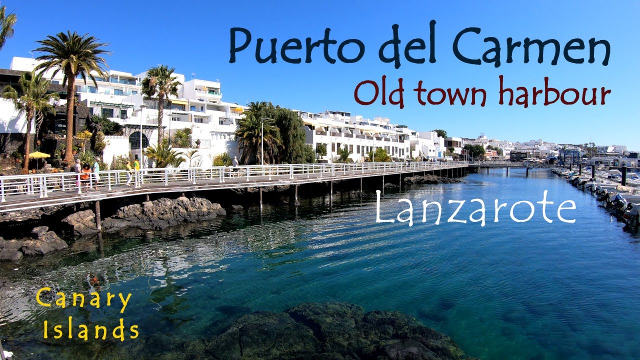 Puerto del Carmen, Old town harbour. (Lanzarote)