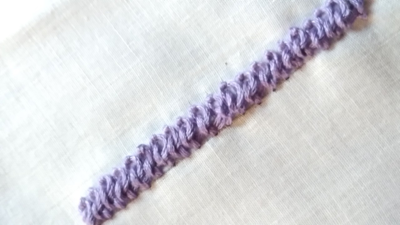 Elegant Border Line Design, Hand Embroidery work, Pattern Design,