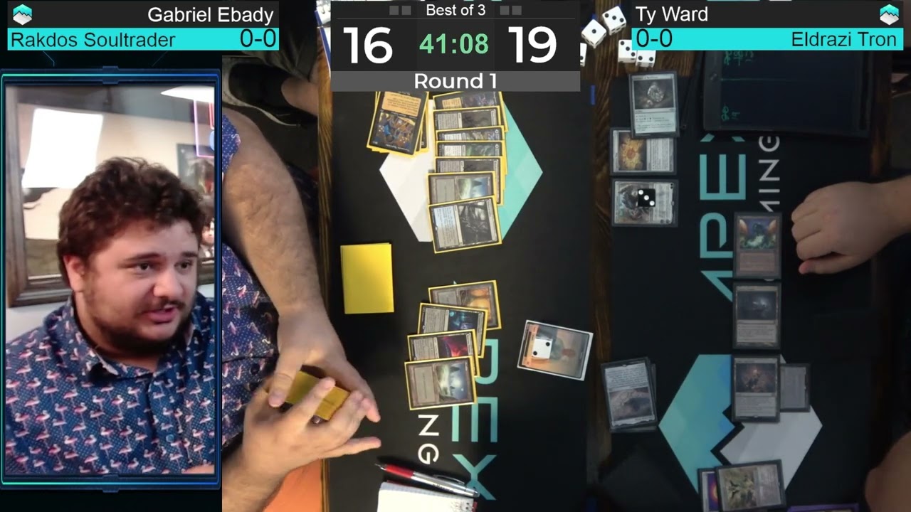 [7/14/24] $5000 Modern AIQ/RCQ | Round 1 | Rakdos Soultrader vs Eldrazi Tron