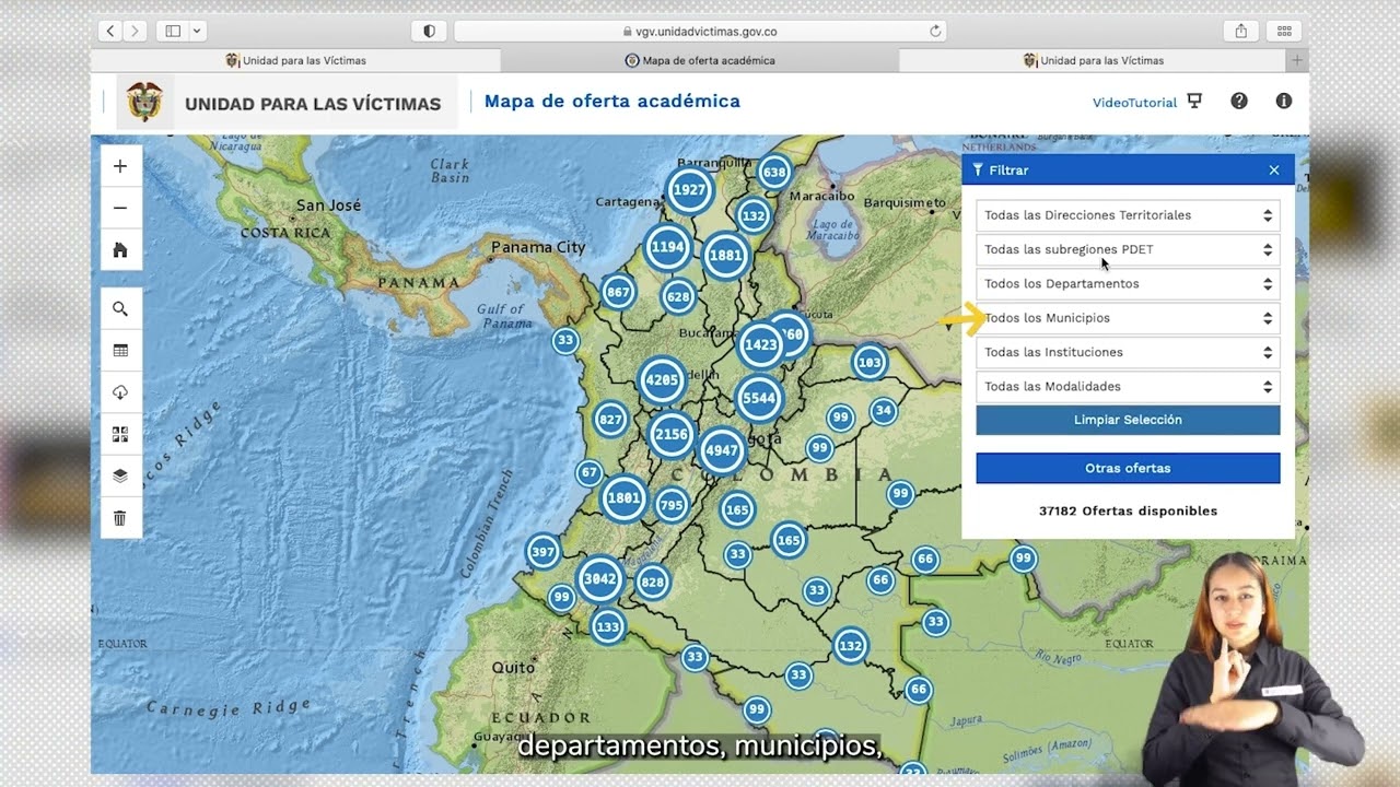 ¿Cómo consultar la oferta educativa para las víctimas del conflicto armado?