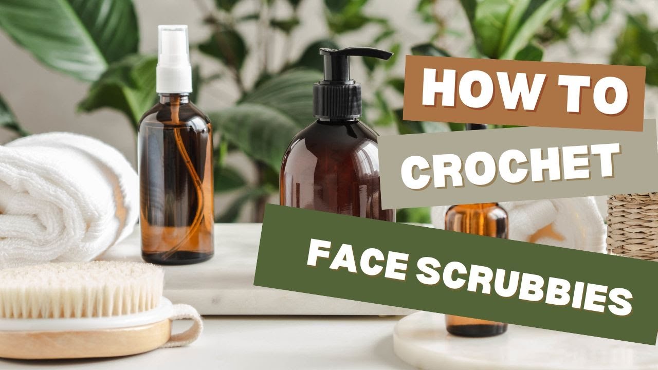 How to crochet face scrubbies! - Fast and easy last minute gift! - Cotton & Reusable