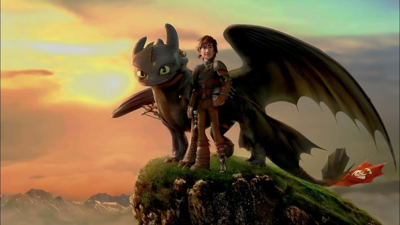 Como treinar o seu dragão a melhor  trilogia e falar sobre uma história incrível.
