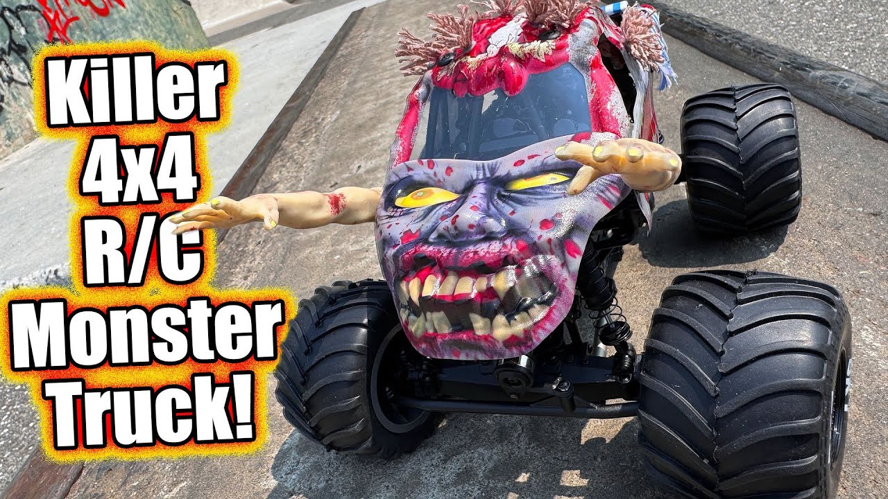 Looks AND Drives Like the Real Thing! Losi Zombie Monster Truck