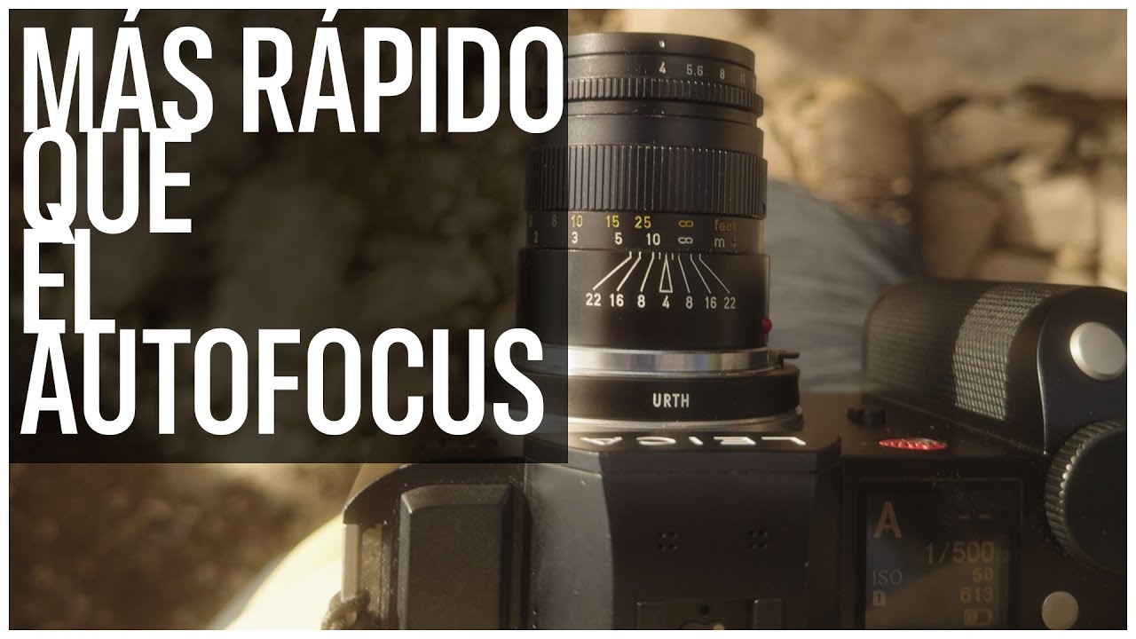 MÁS RÁPIDO QUE CUALQUIER AUTOFOCUS