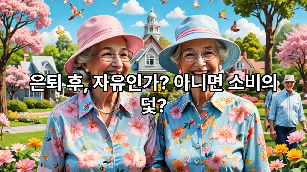 퇴직하면 여유로워질 줄 알았는데, 왜 돈은 더 빨리 사라질까요