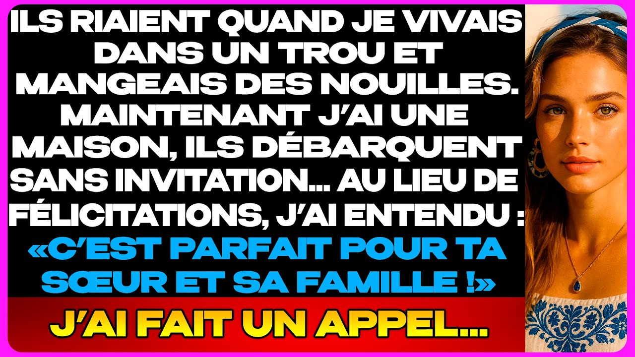 Ma Famille Se Moquait De Moi Quand Je Vivais Dans Un Trou… Maintenant, Ils Veulent Ma Maison