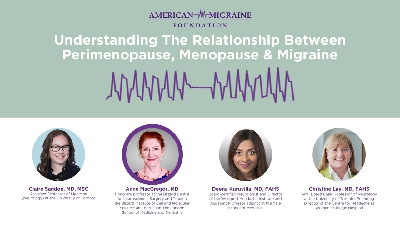 Understanding The Relationship Between Perimenopause, Menopause & Migraine | Webinar