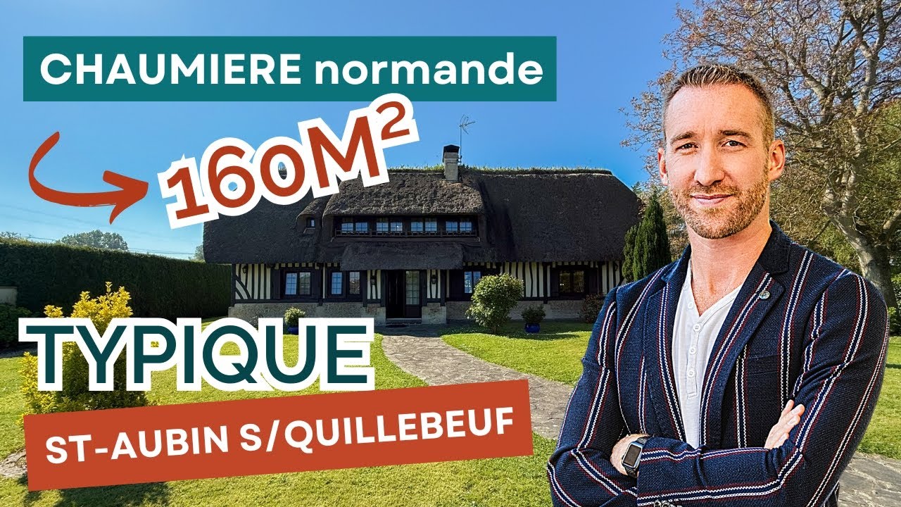 A VENDRE - Chaumière normande avec charme et confort
