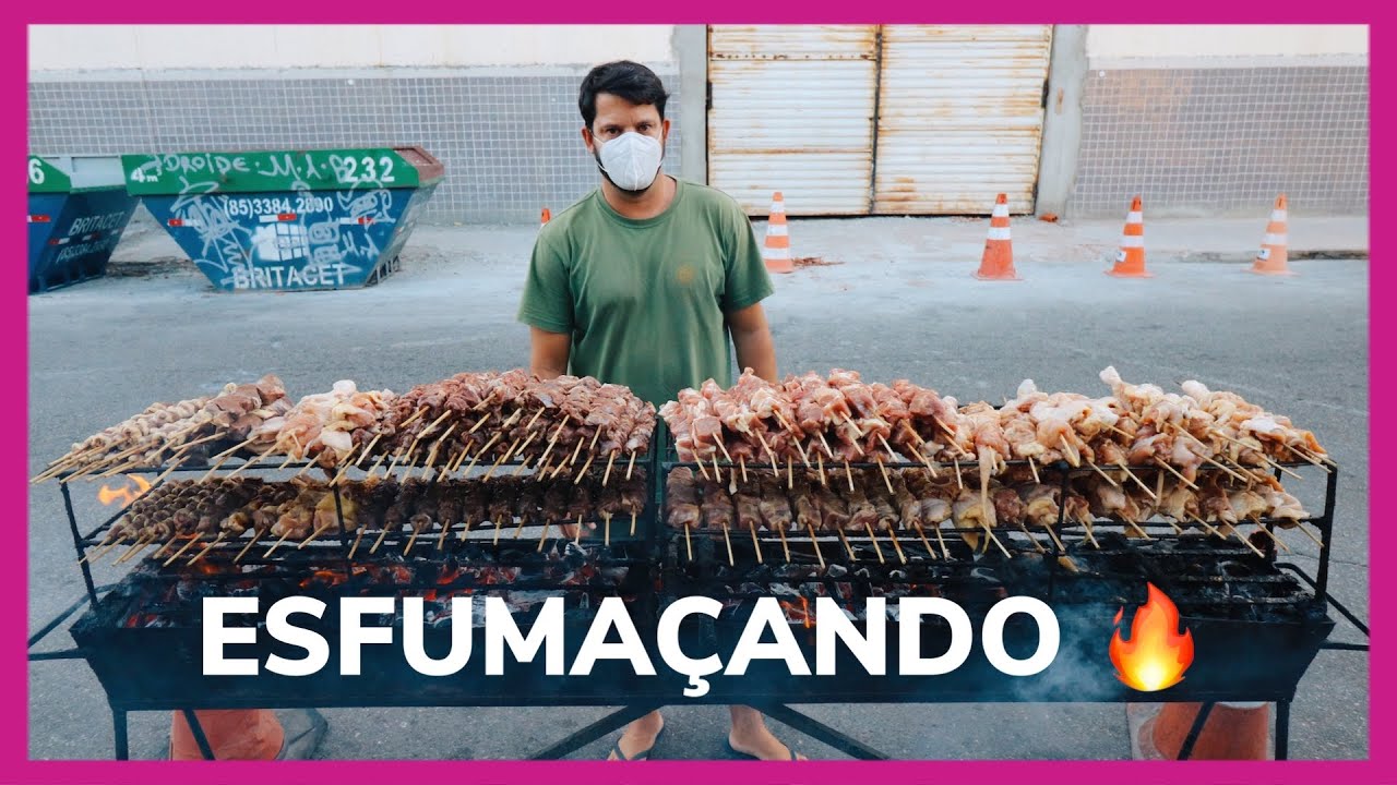 COMIDA DE RUA 🔥 em Fortaleza, Ceará | RIO4FUN