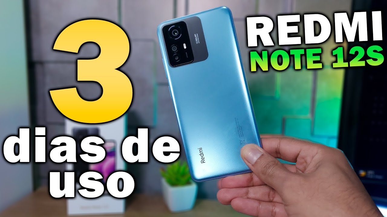 Opinião 3 Dias de Uso o Redmi 12S