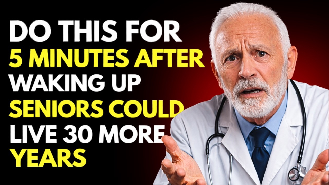 After 65, Try Doing This In The Morning – You Could Live 30 More Years!