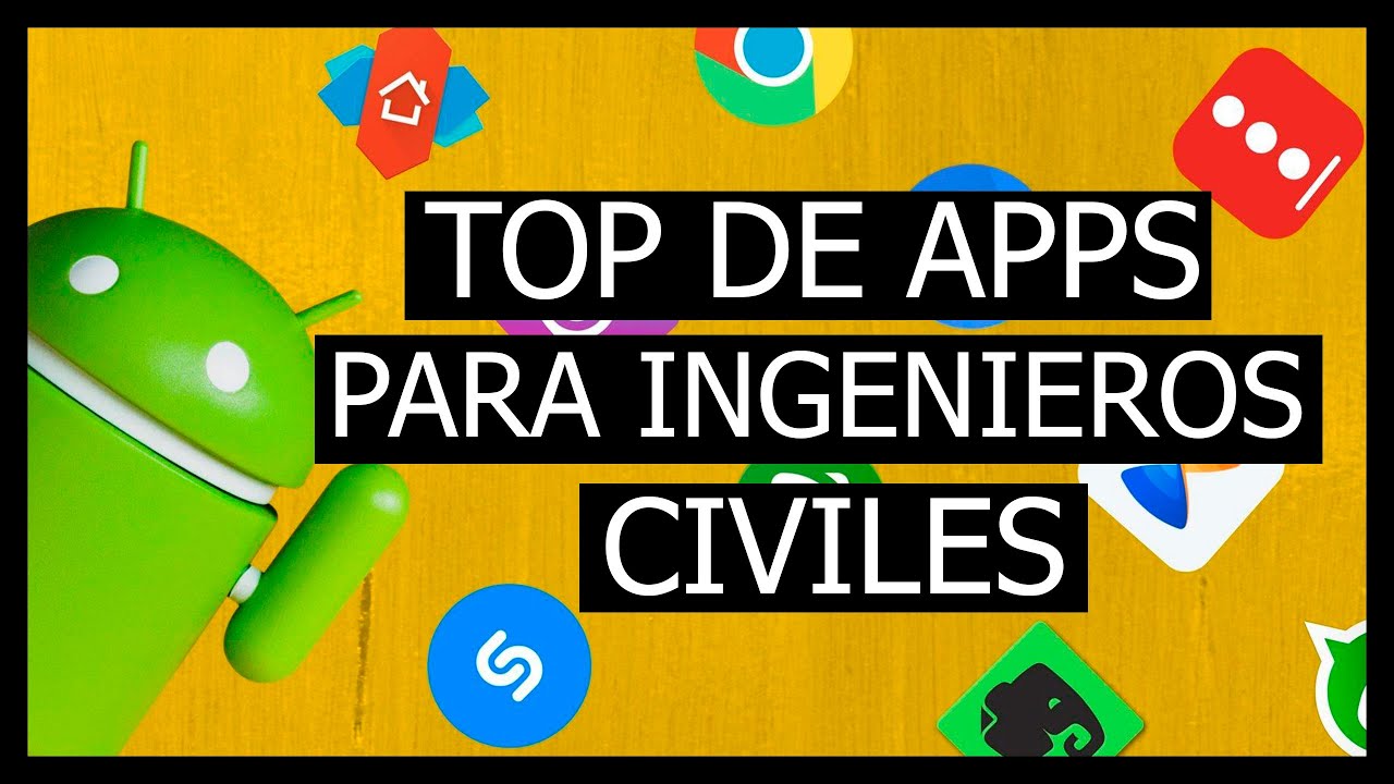 ✅ TOP 5 APPS ANDROID PARA INGENIEROS CIVILES | 🔥 Las mejores APLICACIONES de INGENIERÍA CIVIL 😎✨