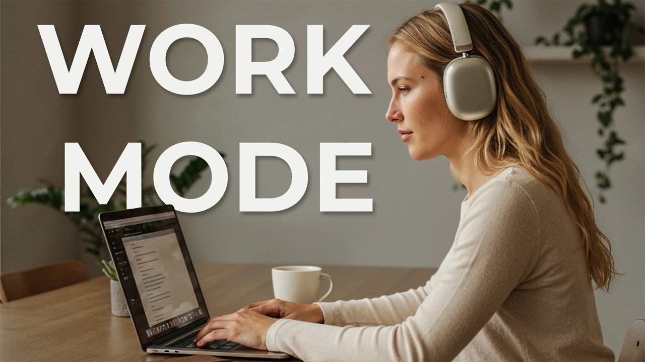 Deep Focus Work Music for Focused Work | Productivity Ambient