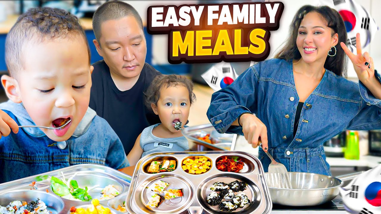 What I Cooked for My Family Today in Korea | Easy & Kid-Friendly Meal Ideas