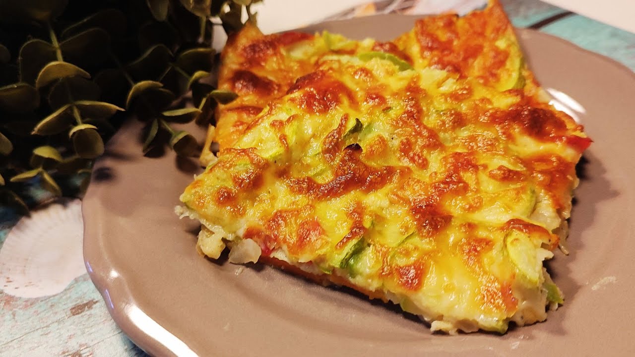 Νόστιμο φαγητό στο φούρνο με κολοκυθάκια! Delicious food in the oven with zucchini!