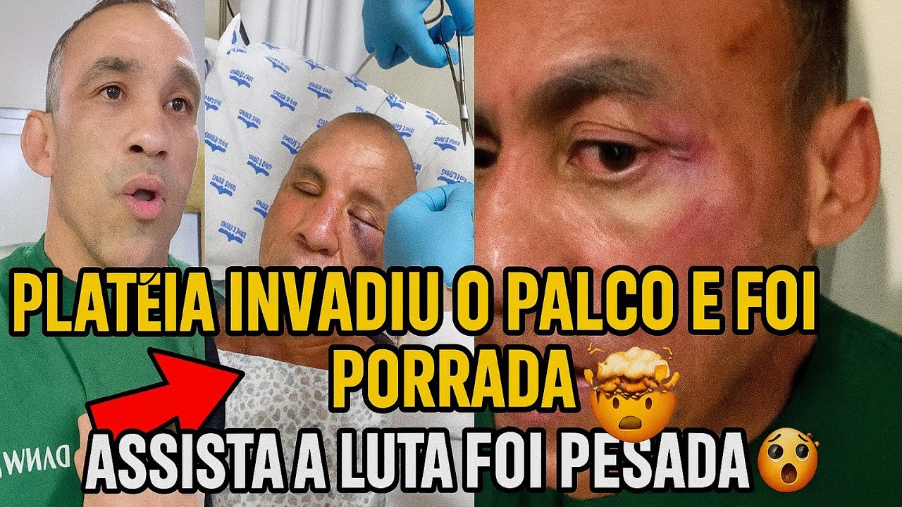PEGOU FOGO LUTA POPO VS WANDERLEY SILVA - BRIGA FEIA NO PALCO
