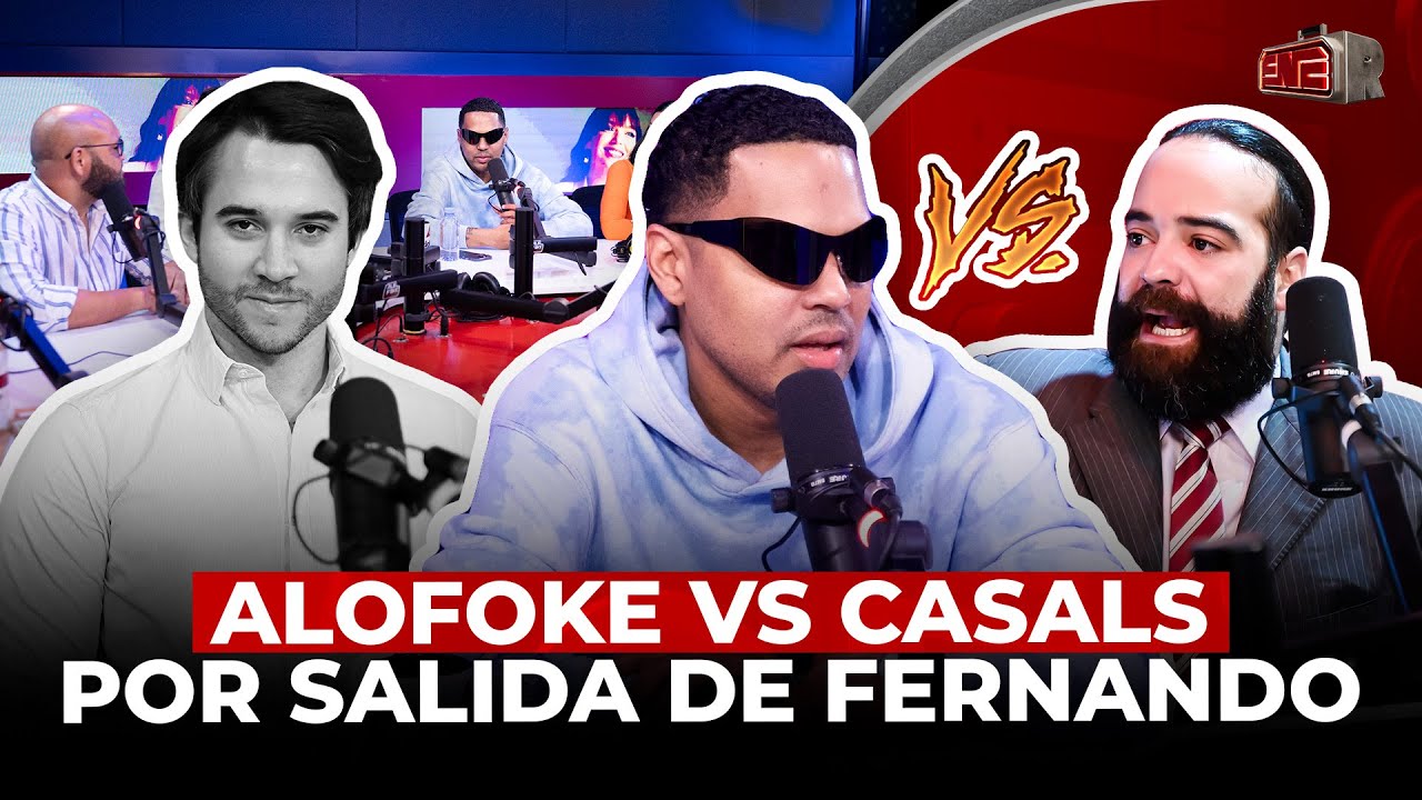 ALOFOKE Y CASALS SE DICEN DE TODO POR EL DESPIDO Y MEDIA TOUR DE FERNANDO ABREU
