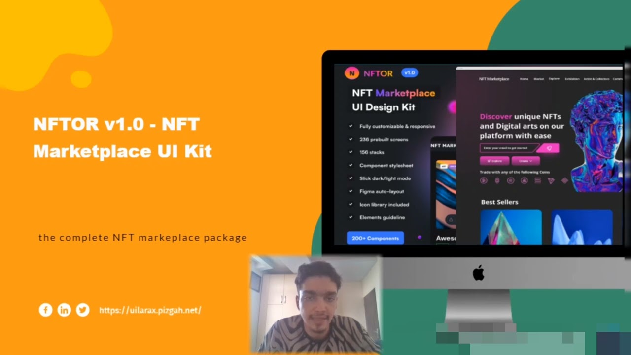NFTOR v1.0 - NFT Marketplace UI Kit