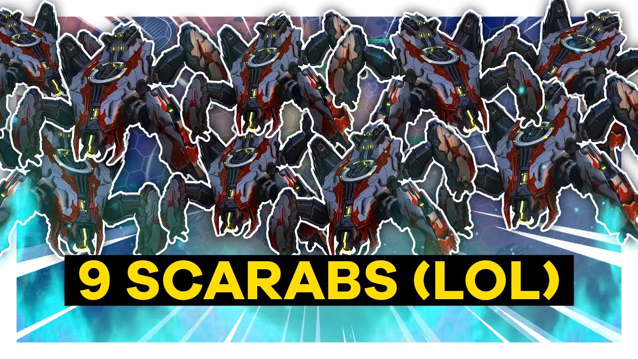 building 9 VOLATILE SCARABS in Halo Wars 2! 😂(MUST WATCH GAME)