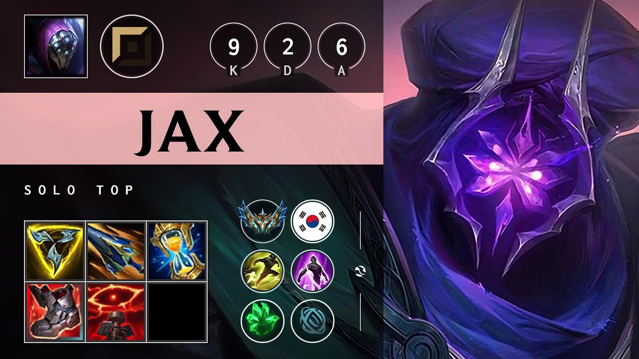 Jax Top vs K'Sante - KR Challenger Patch 25.09