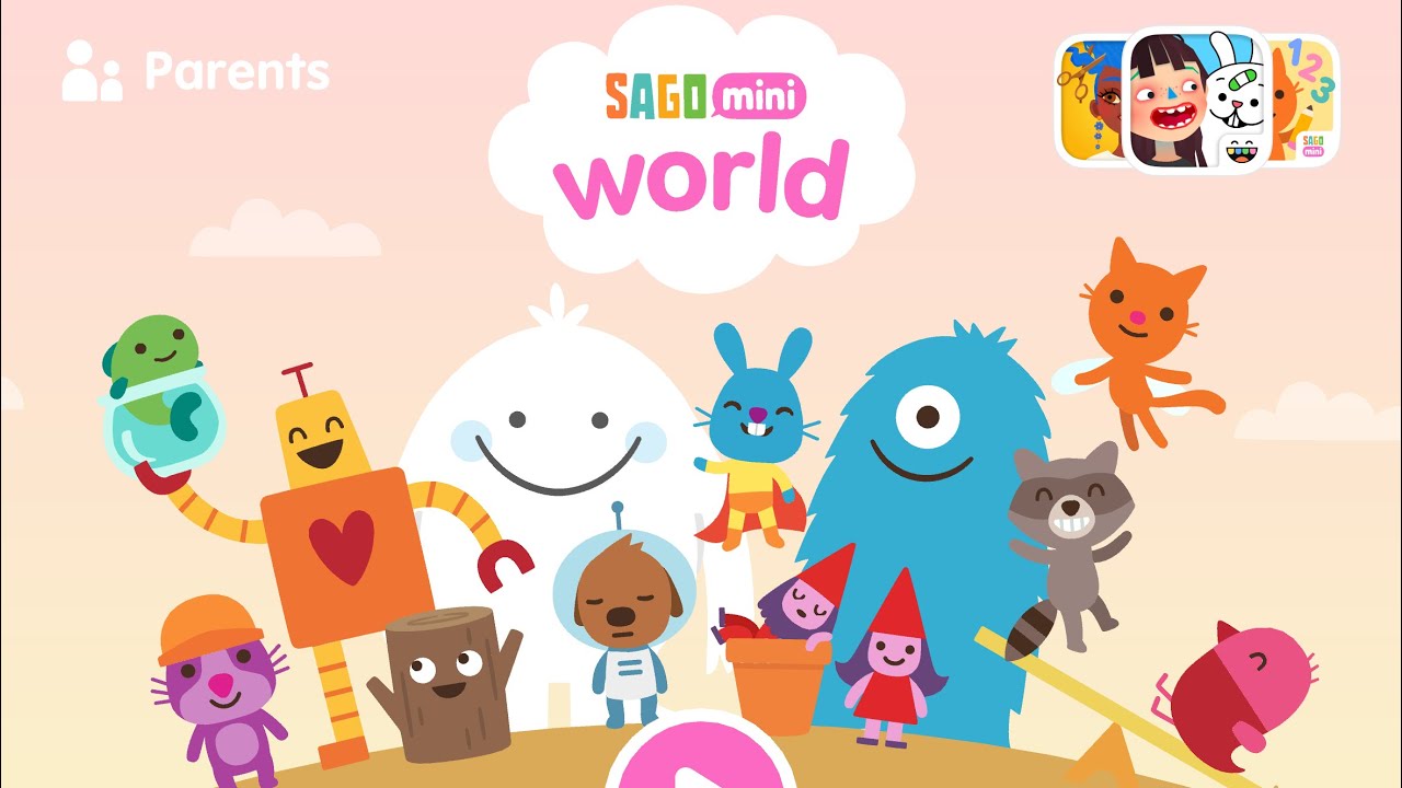 Sago Mini World! #sago  #sagomini #gamesforkids #fungamesforkids 
