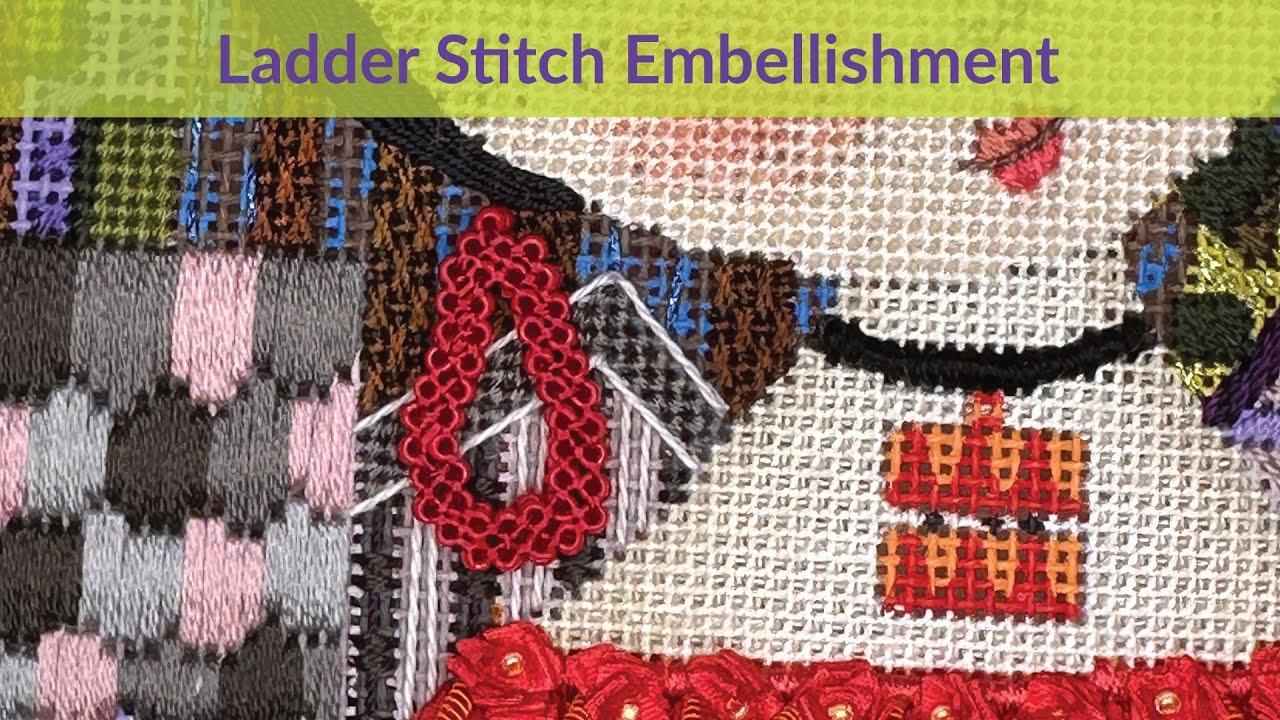 Ladder Stitch Embellishment