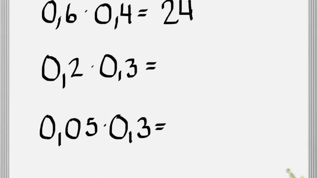 Multiplikation med decimaltal