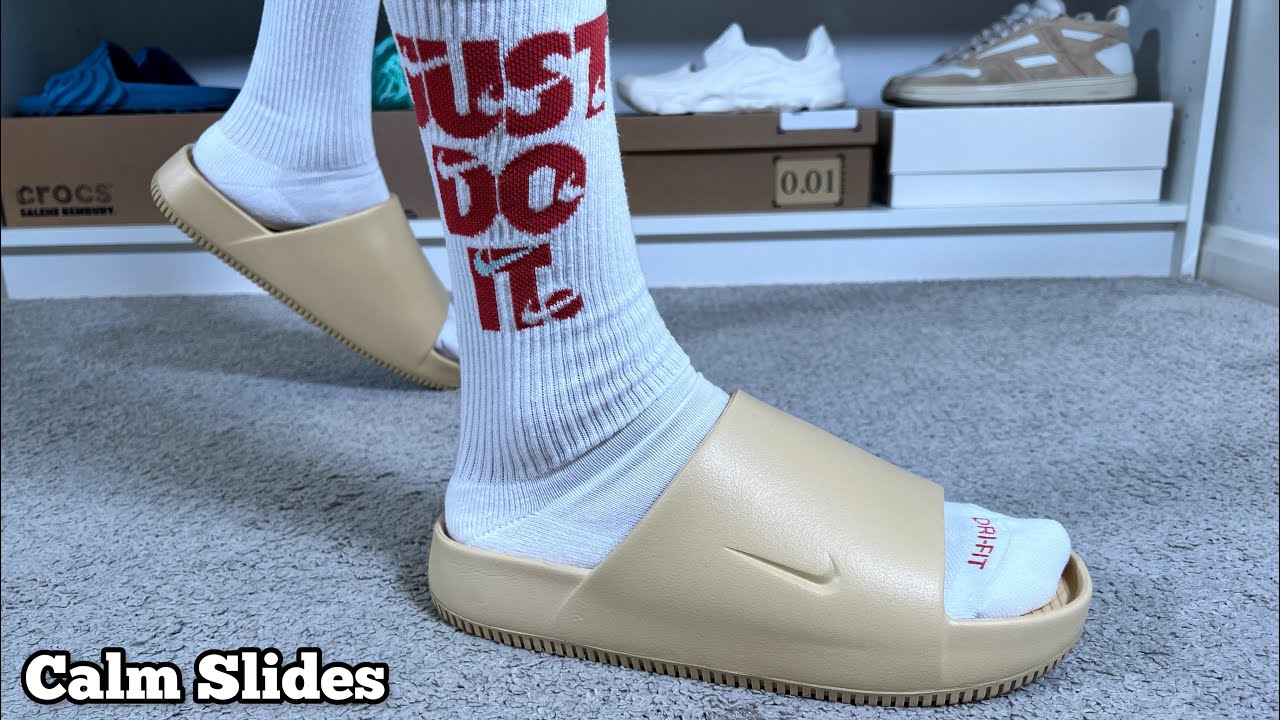 Обзор кроссовок Nike Calm Slides и пешие прогулки