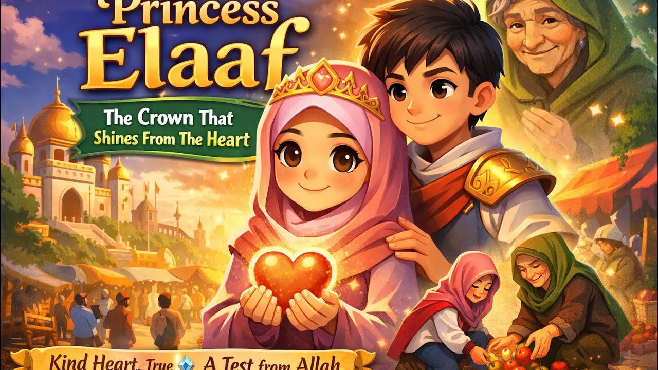 Princess Elaaf 👑 | The Crown That Shines From The Heart | Islamic Moral Story