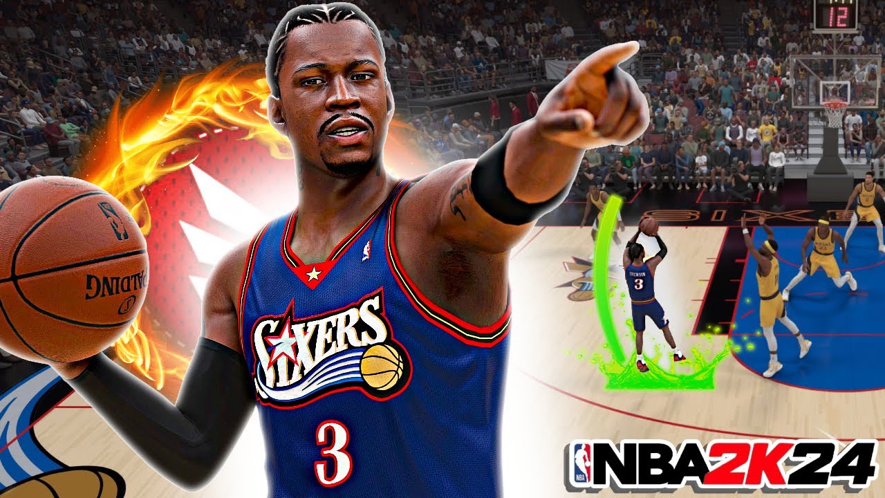 Allen Iverson is an Absolute BUCKET in NBA 2K24 PlayNow Online!