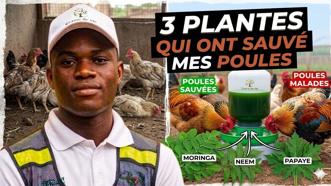 Les vertus des feuilles du papayer dans l'élevage des poulets 