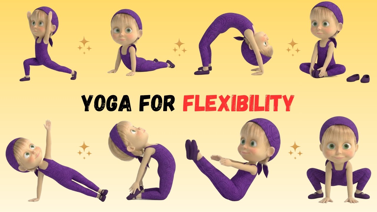 Easy Kids Yoga Routine | 22 Fun & Magical Yoga Poses for Kids | Yoga for Flexibility | #yoga