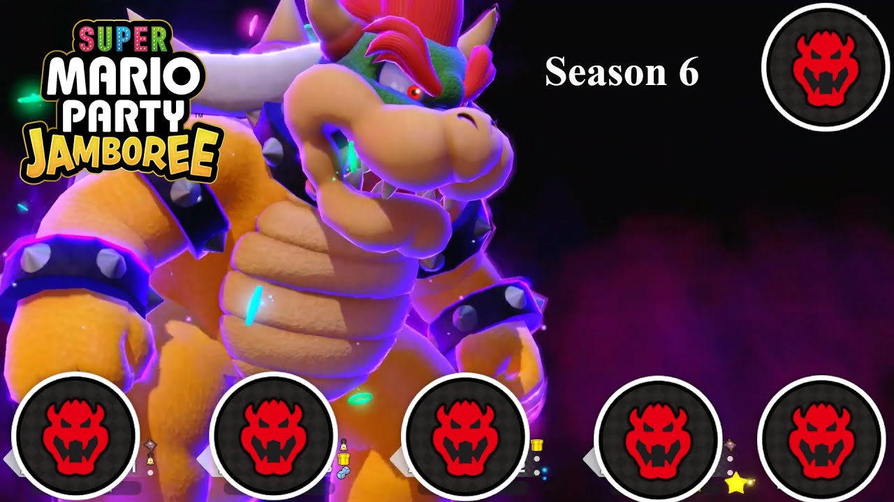 Super Mario Party Jamboree - Подборка видео с Боузером-самозванцем (6 сезон)