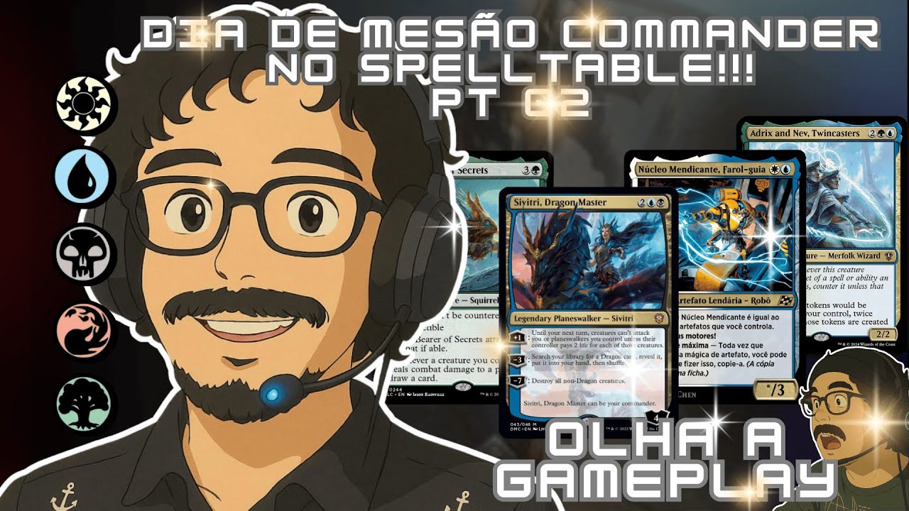 Dia de COMMANDER via  SPELLTABLE PARTE 02