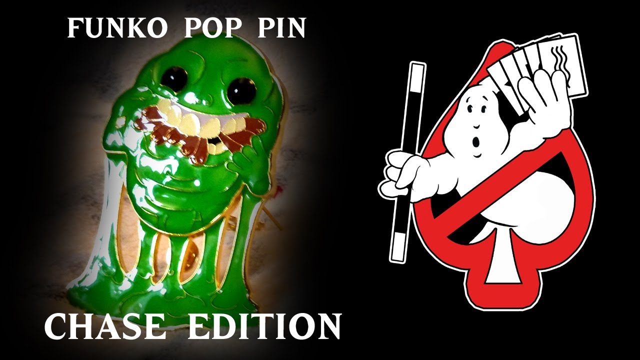 Ghostbusters - Funko Pop Pin - Slimer Chase Edition Review /Unboxing