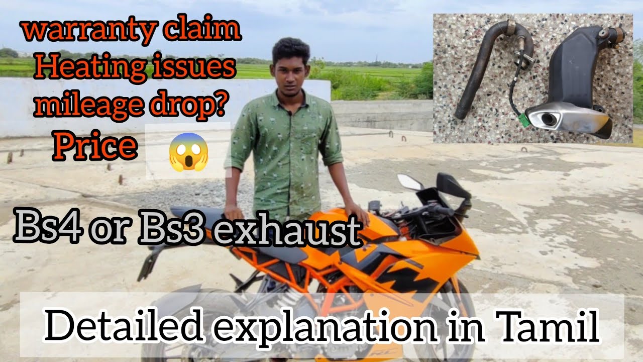How to get 🤔old unique exhaust note in bs6 😱rc200 from bs3,4 exhaust clear explanation in tamil #ktm