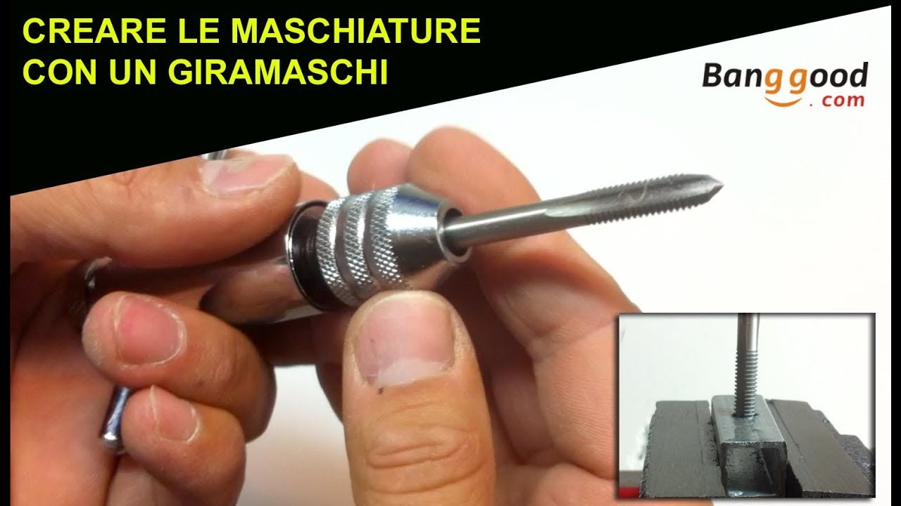 Come eseguire una MASCHIATURA tramite GIRAMASCHI