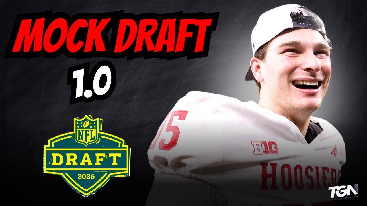2026 NFL Mock Draft 1.0! 2 Quarterbacks in the First Round? NFL Hot Takes, + More!