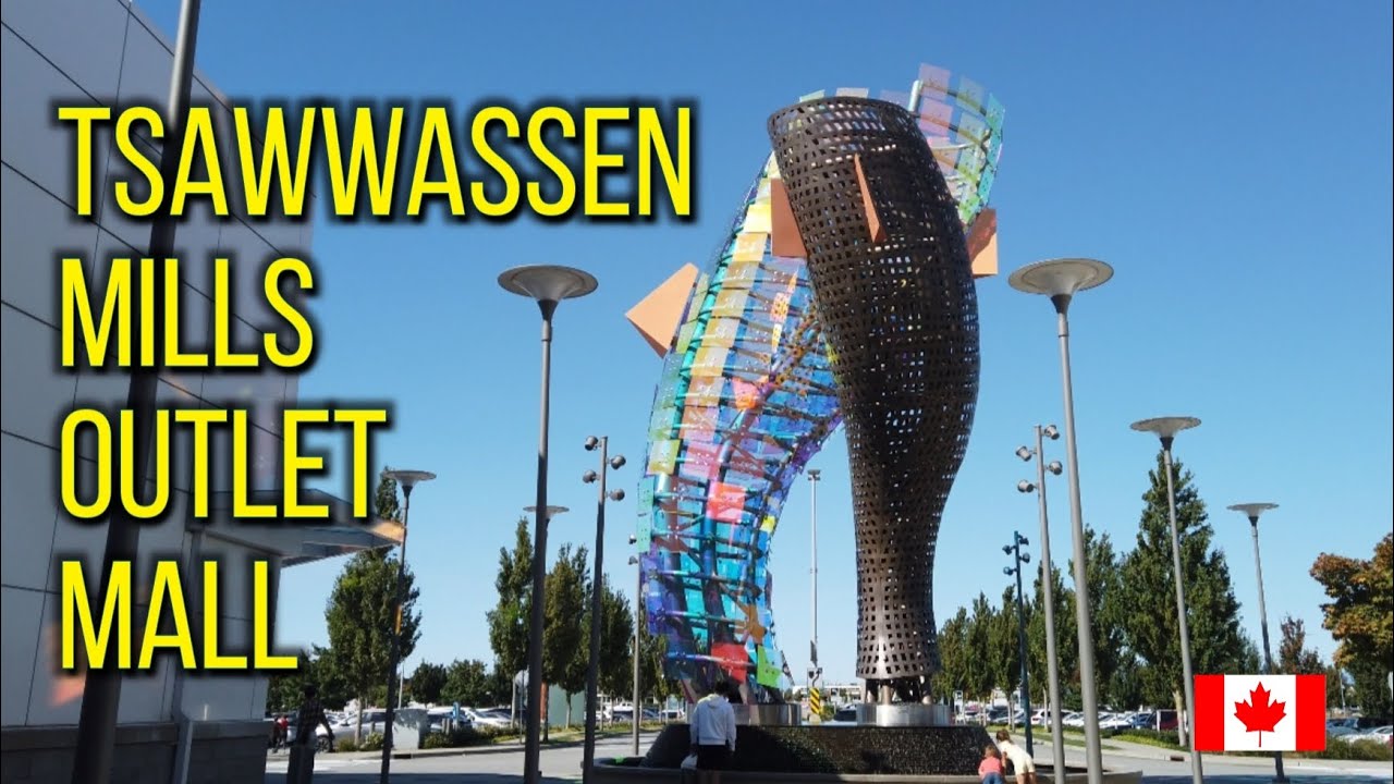 Tsawwassen Mills | Mega Outlet Mall Walk | Delta BC Canada