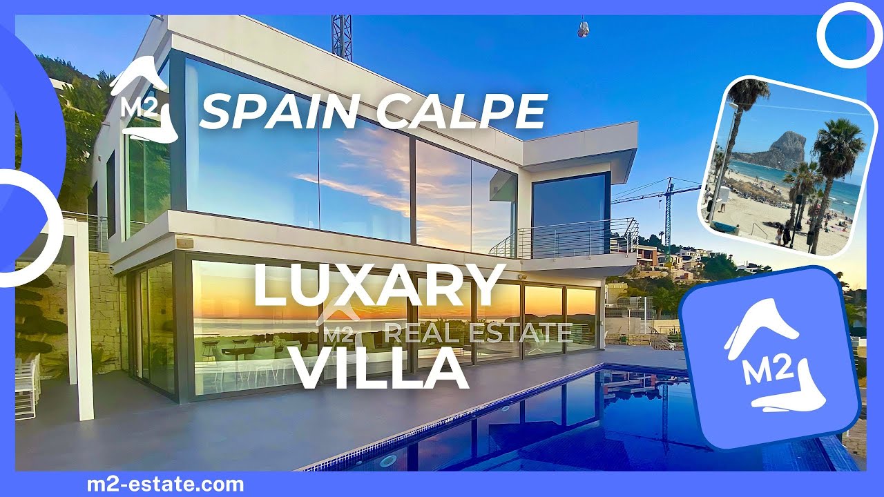Brand New Modern Luxury Villa in Calpe, Spain. Villa Tour  What does €2.5m get you in Calpe.