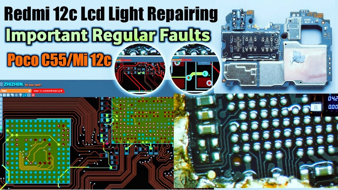 Lcd Light Solution | Voltage Line Bypass For Checking Purpose