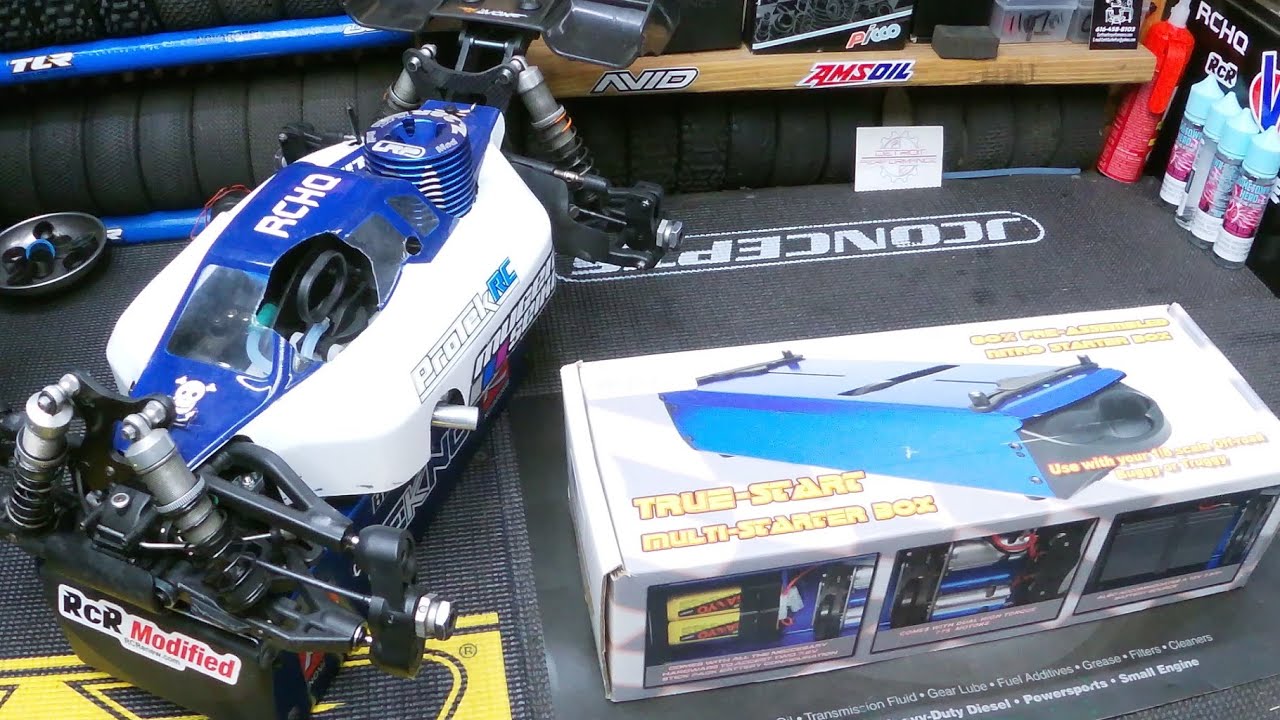 THE BEST 1/8th SCALE NITRO STARTER BOX..💥💥💥